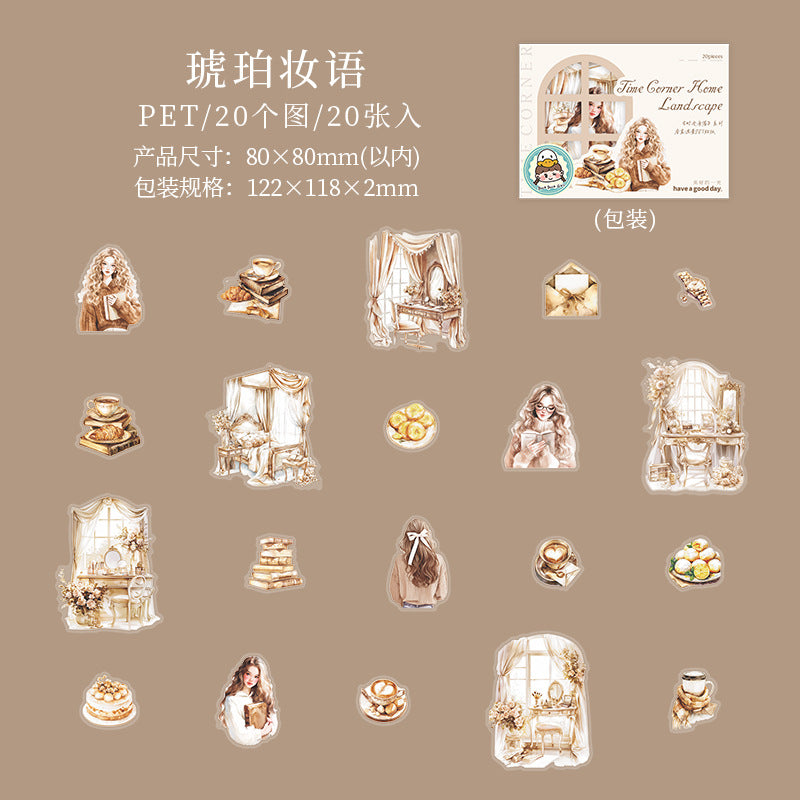 20pcs home sticker pack (MLS25060603)
