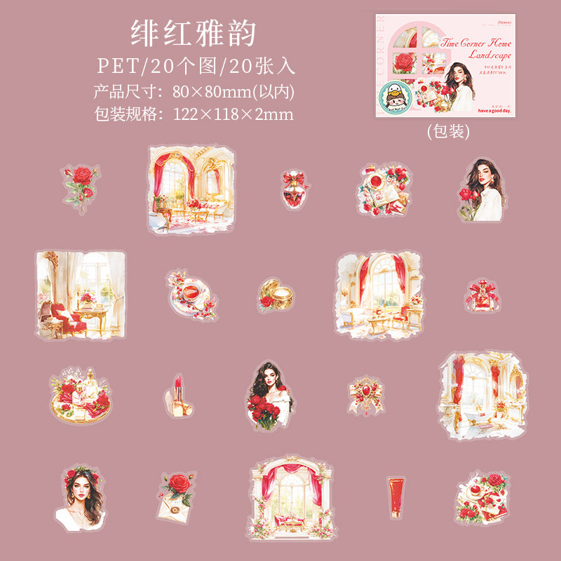 20pcs home sticker pack (MLS25060603)