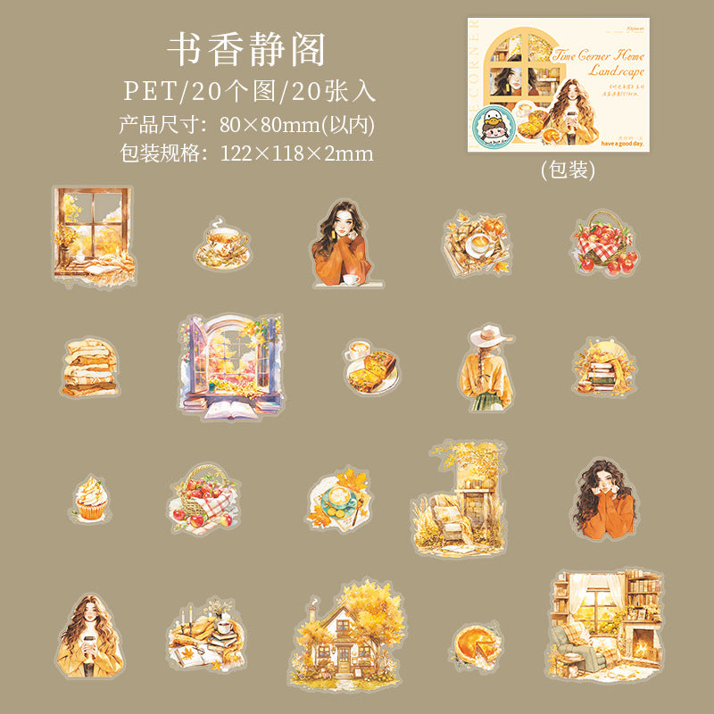 20pcs home sticker pack (MLS25060603)