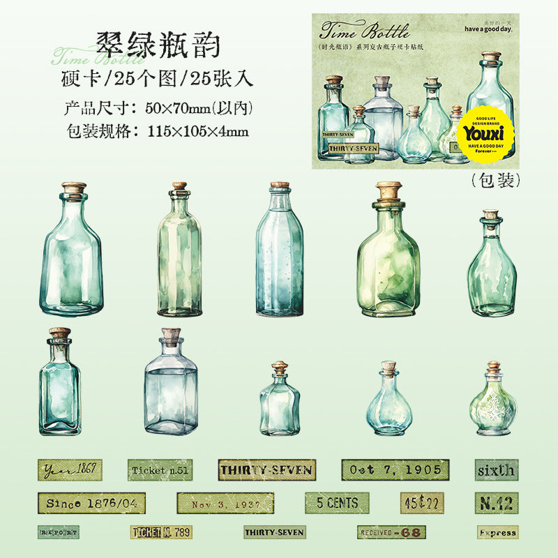 25pcs bottle sticker pack (MLS25041801)