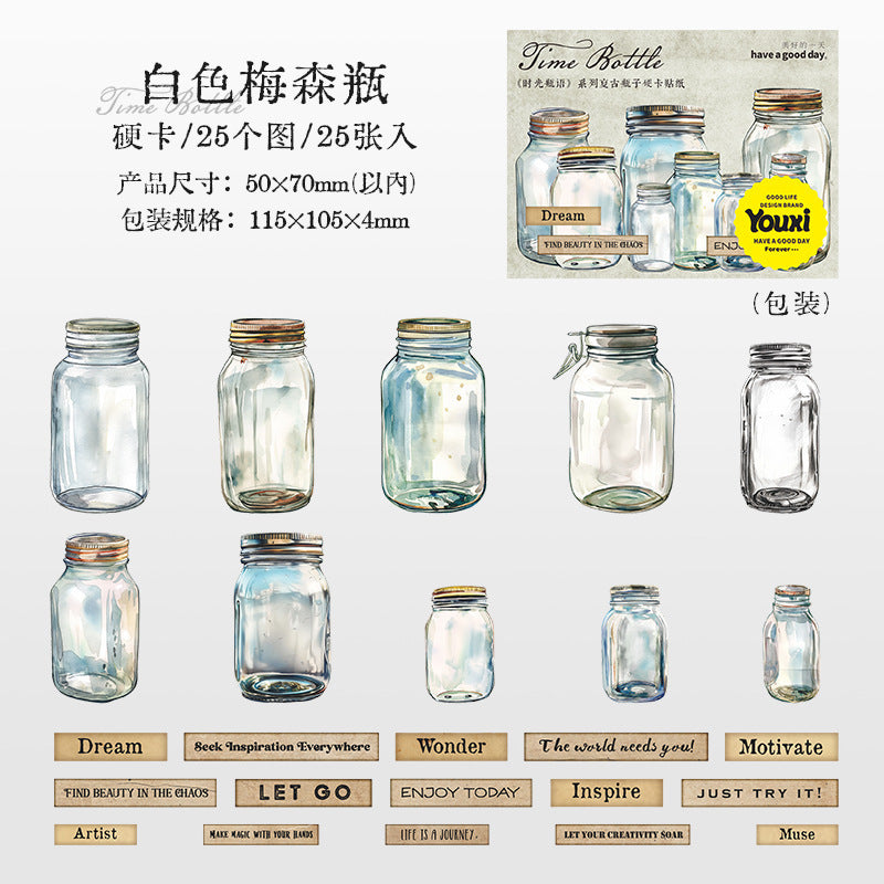 25pcs bottle sticker pack (MLS25041801)