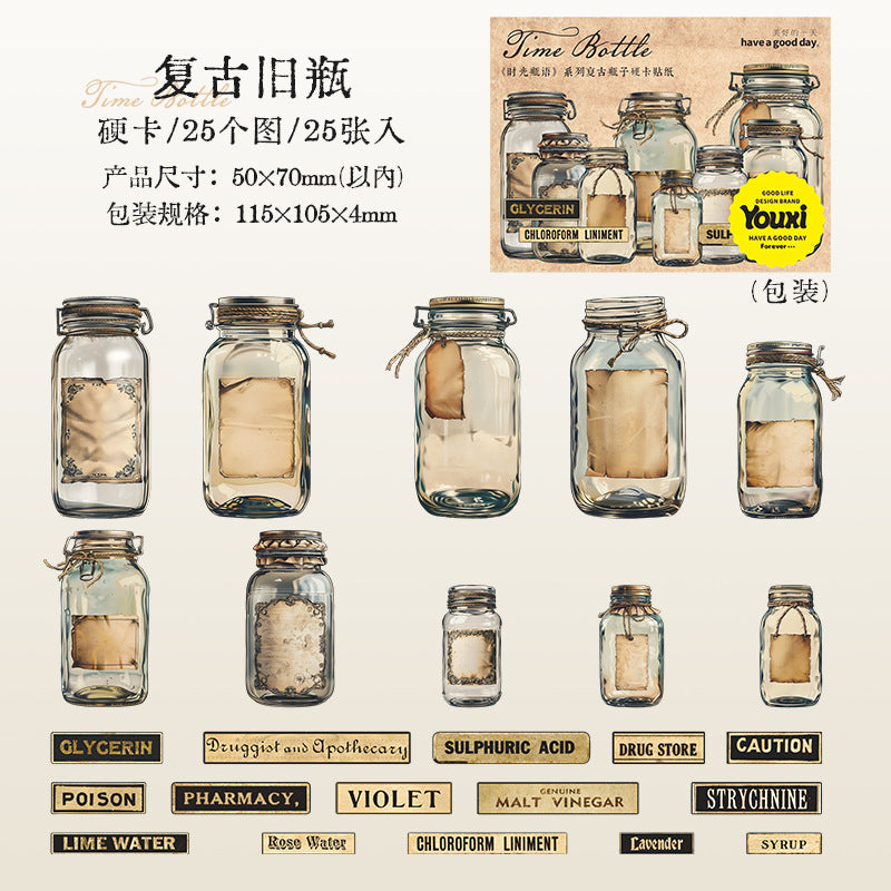 25pcs bottle sticker pack (MLS25041801)