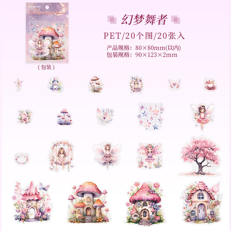 20pcs fairy sticker pack (MLS25061004)