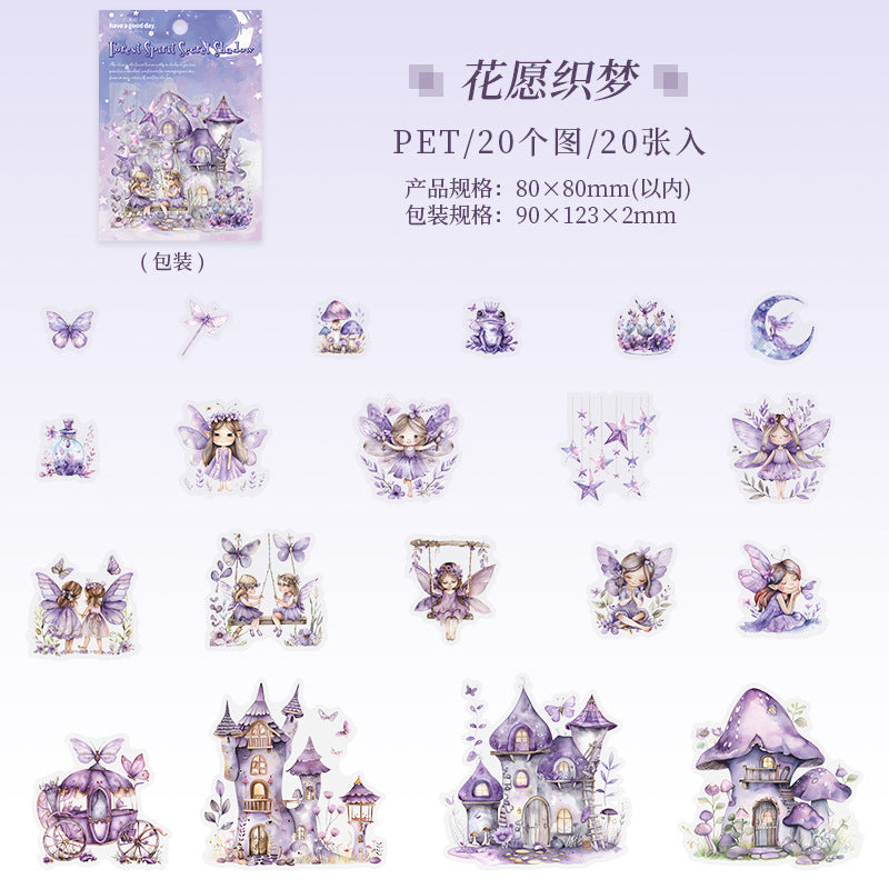 20pcs fairy sticker pack (MLS25061004)