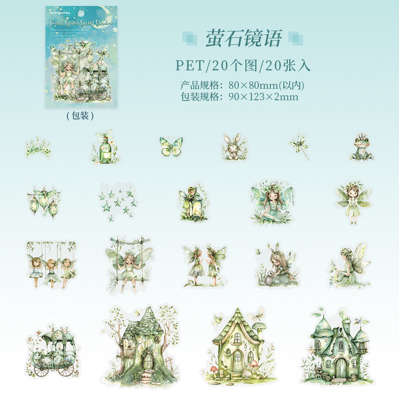 20pcs fairy sticker pack (MLS25061004)