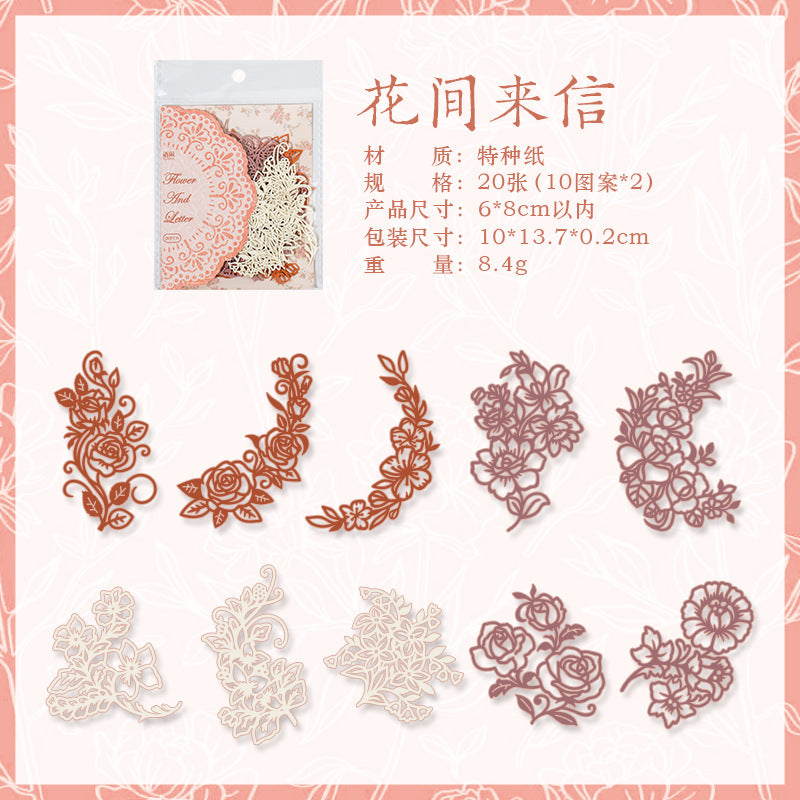 20pcs plants card paper pack (MLP25051103)
