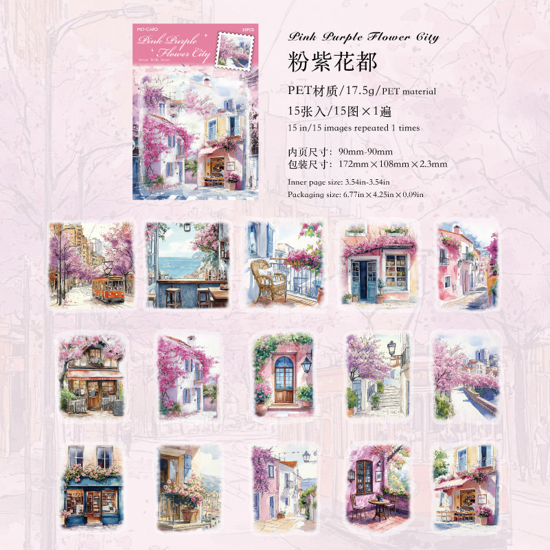 15pcs window sticker pack (MLS25051601)