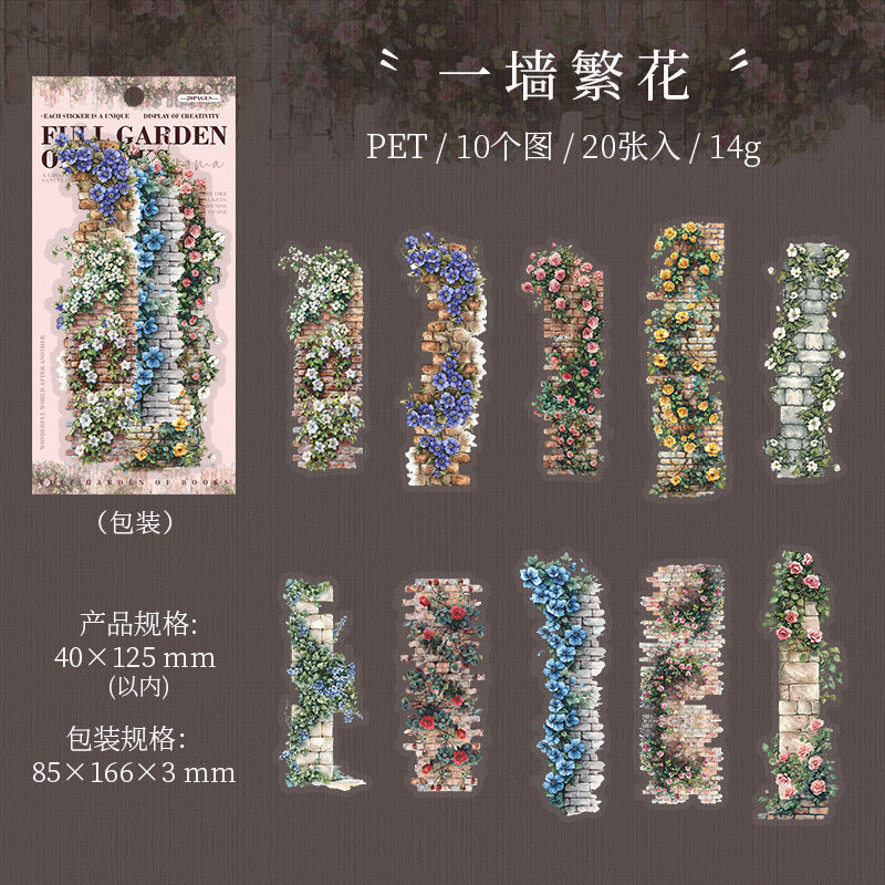 20pcs reading sticker pack (MLS25051902)
