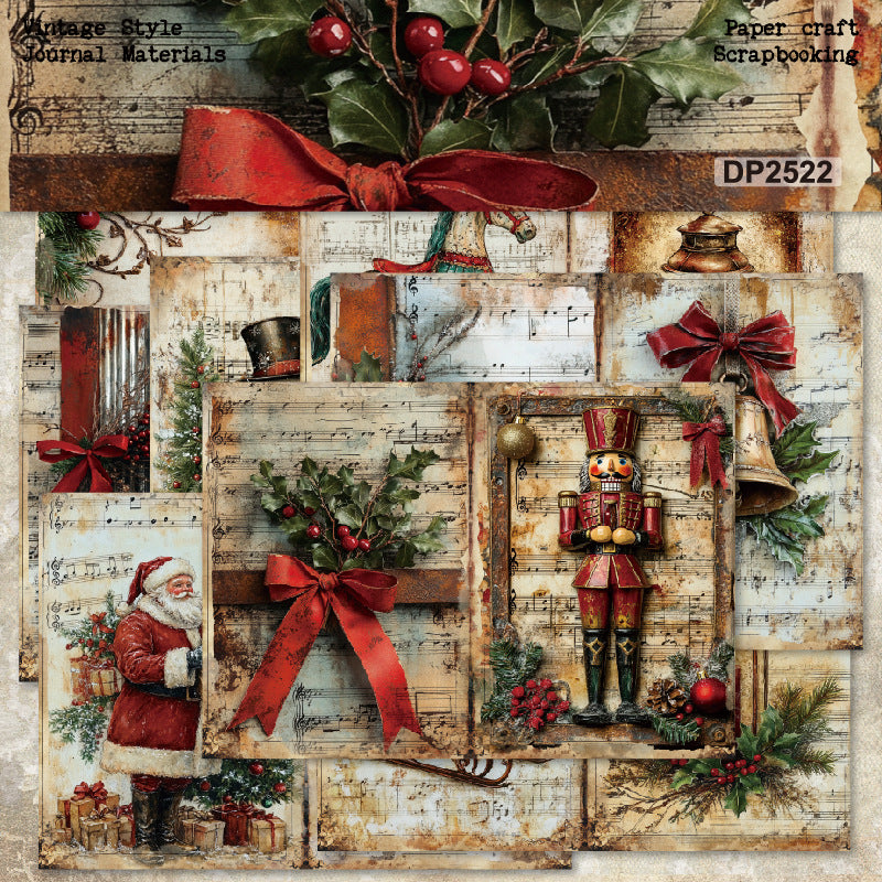 8pcs A5 size X-mas paper pack (P25062010)