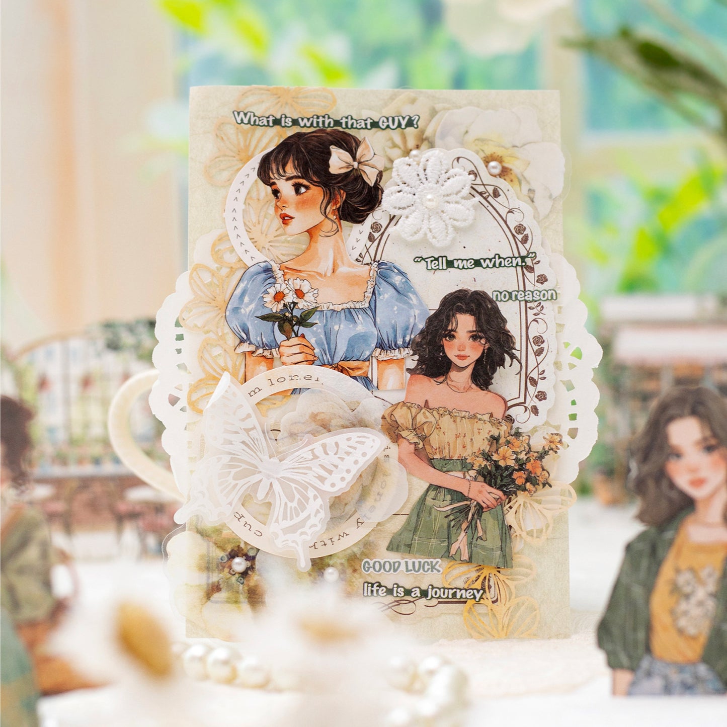 15pcs romantic life sticker pack (MLS25052805)