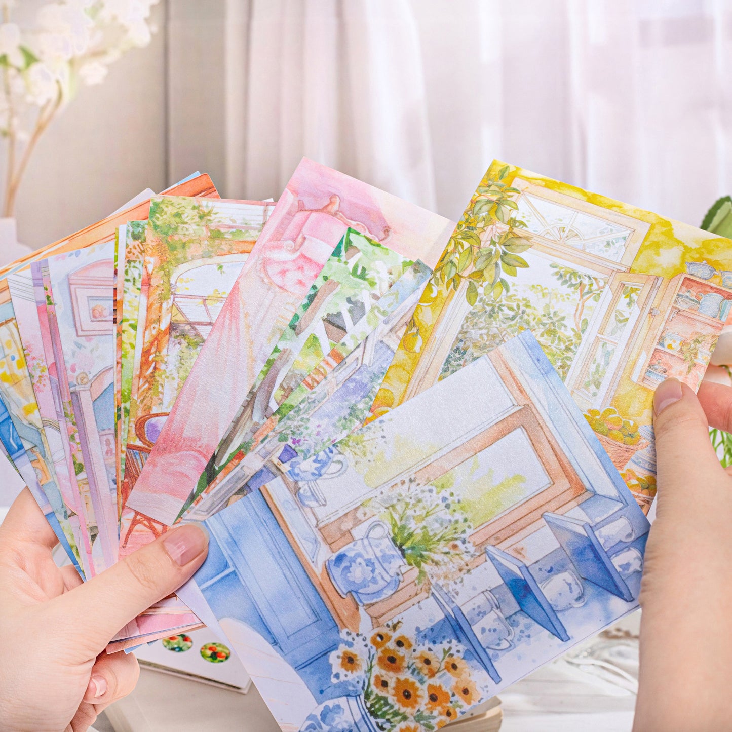 10pcs cure home washi-sticker pack (MLS25061706)