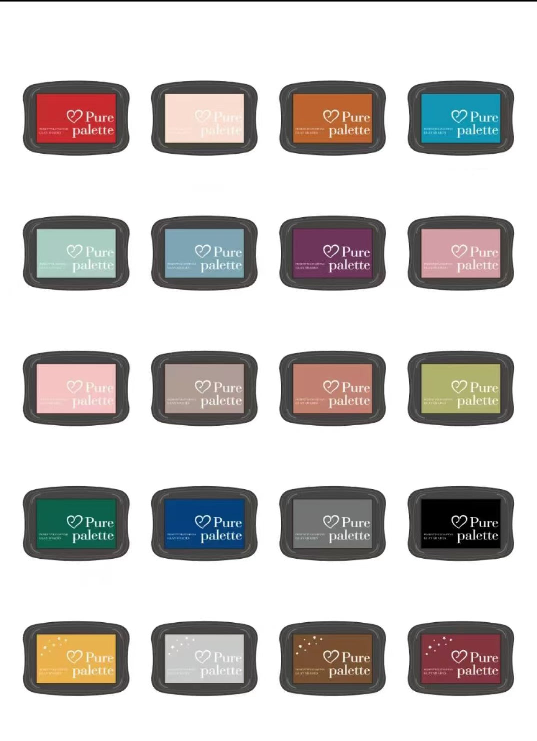 OCT 20pcs ink pad set (MLY103102)