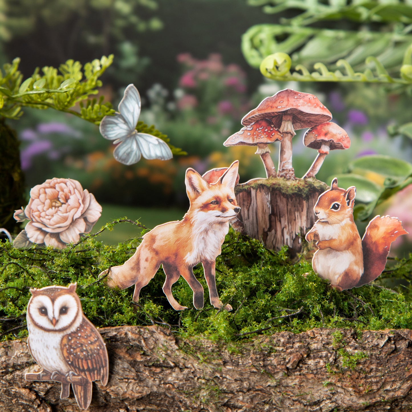 25pcs forest sticker pack (MLS25060605)