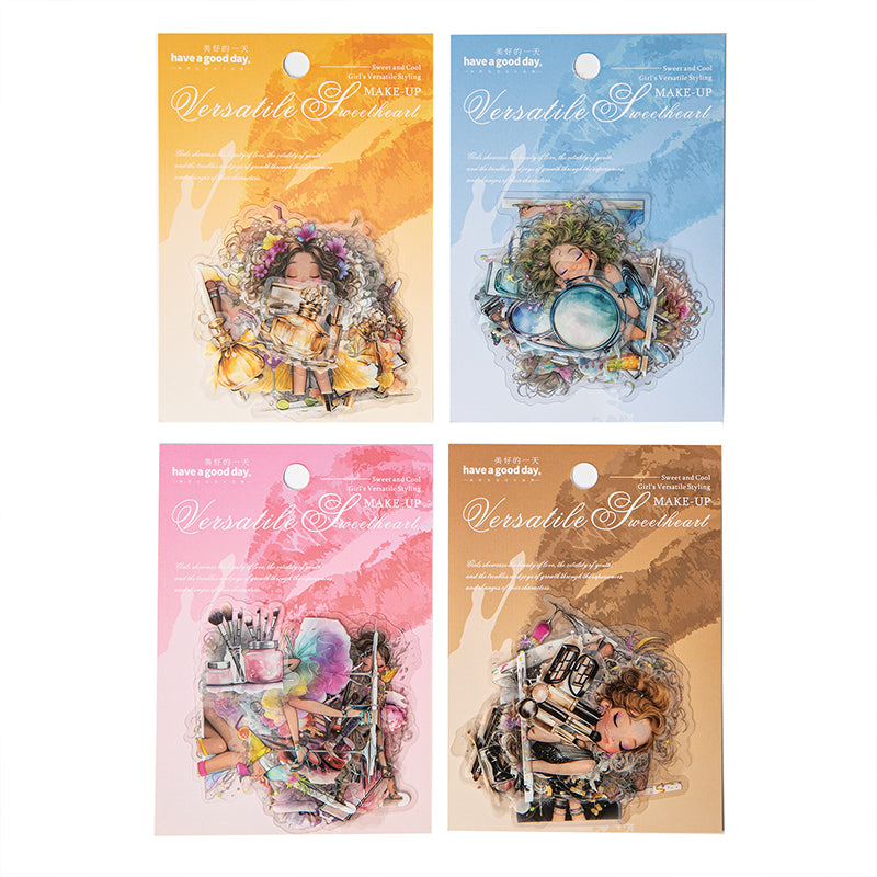 20pcs make-up girls sticker pack (MLS25061007)