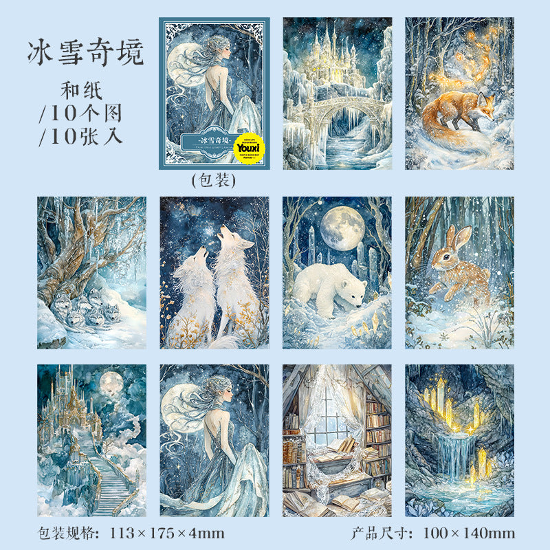10pcs fairy tale washi-paper pack (MLP25062505)