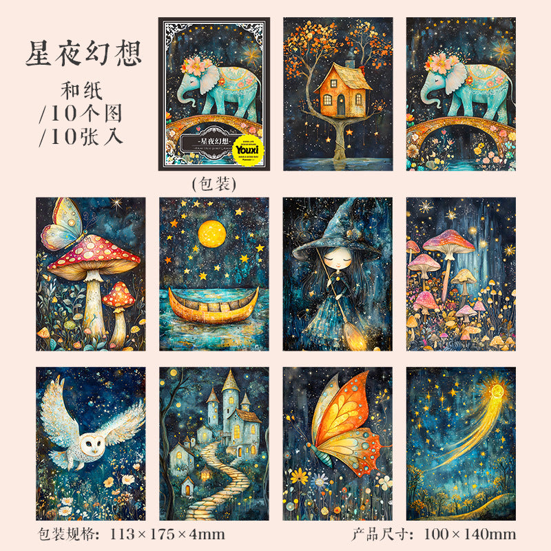 10pcs fairy tale washi-paper pack (MLP25062505)