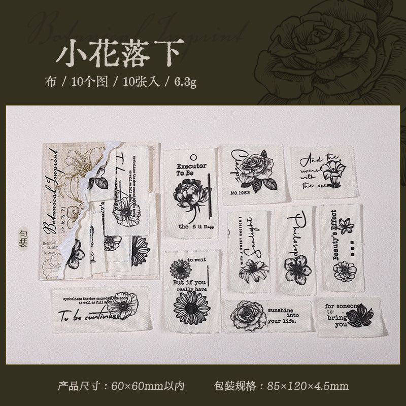 10pcs flower cloth pack (MLP25052803)