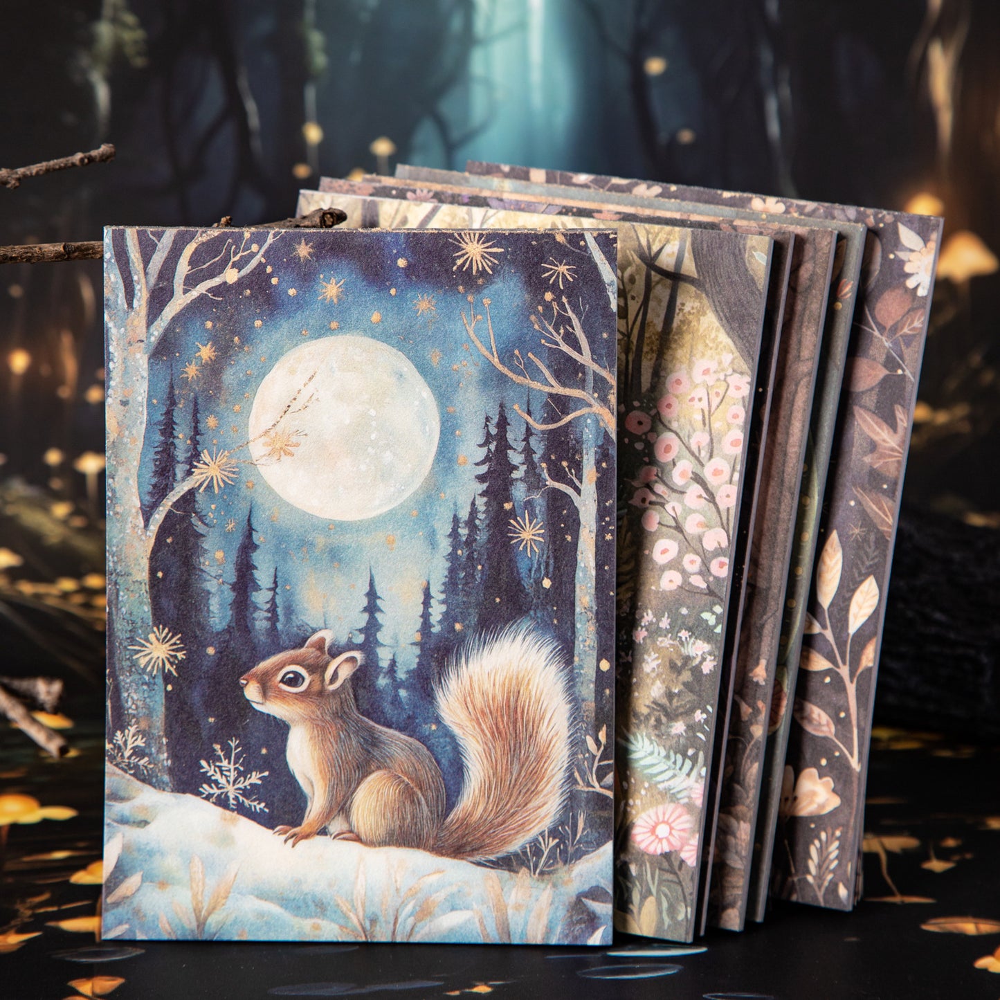 30pcs night forest paper pack (MLP25062302)