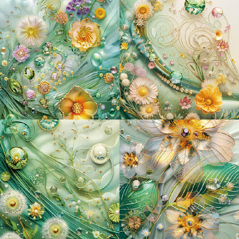 NOV FLOWER 24pcs paper pack(MLp111801-1)