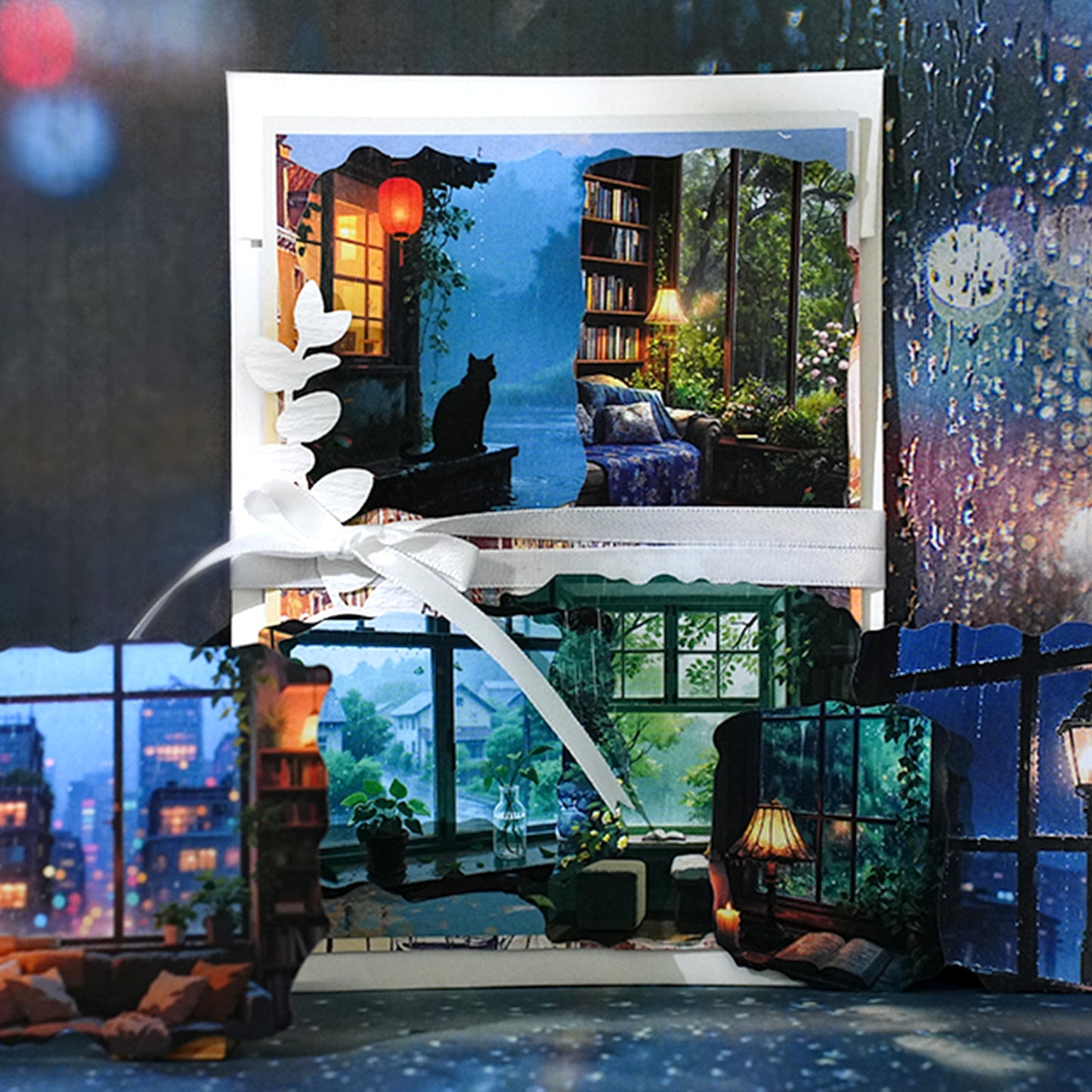 40pcs rainy sticker box (MLS25062002)