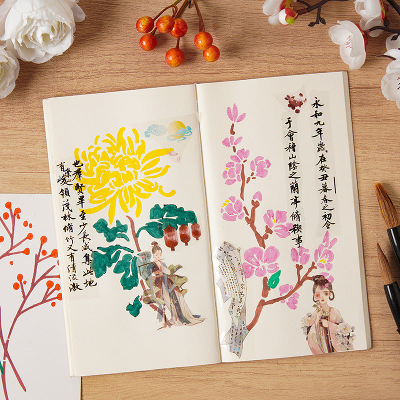 4pcs flowers stencil (MLB25062702)