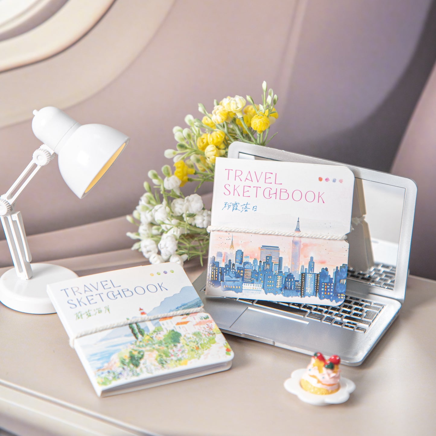 10pcs travel sketchbook pre-cut sticker book (MLTZB25050511)