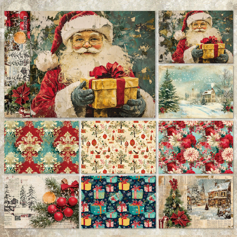 8pcs A5 size x-mas paper pack (MLP25062007)