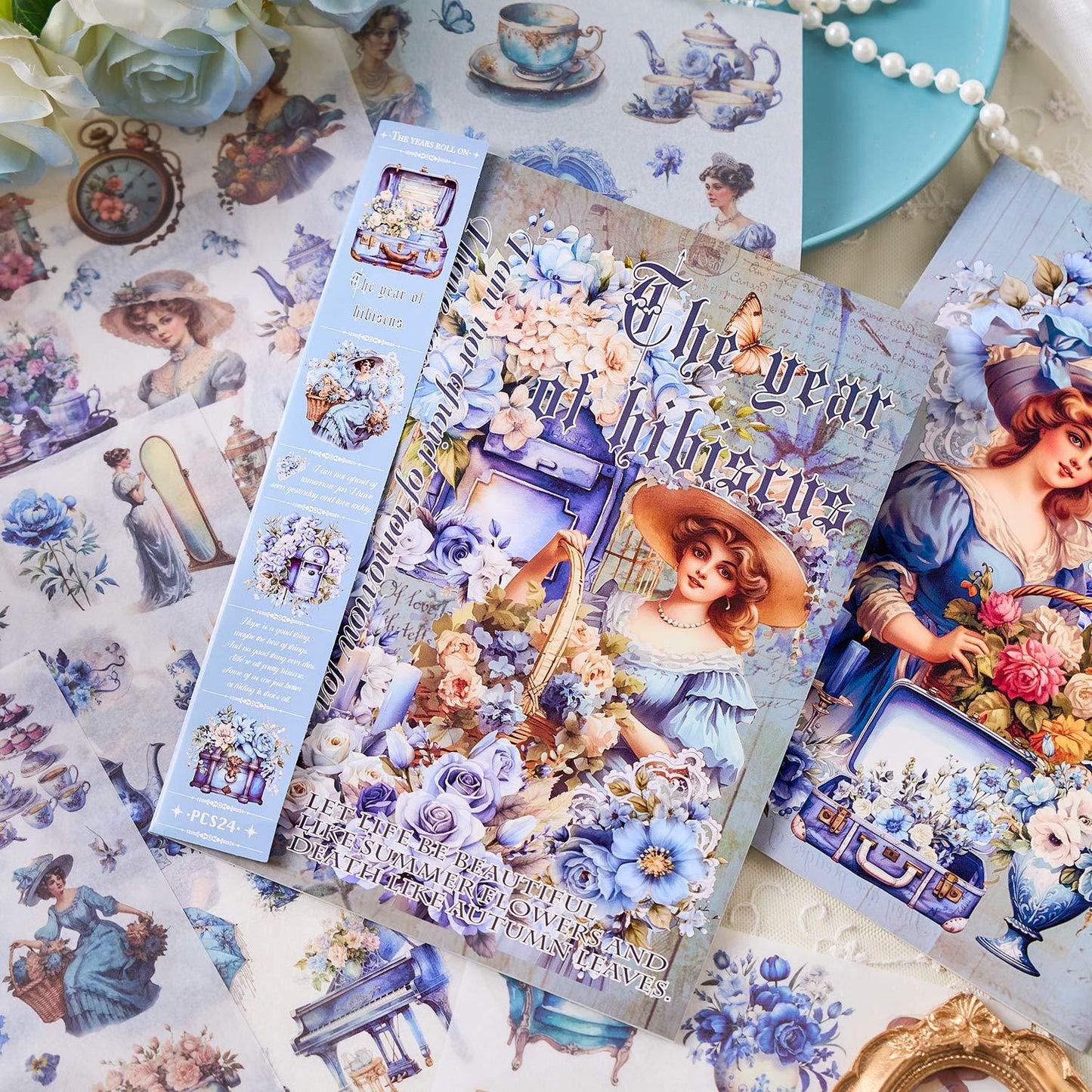 24pcs WASHI sticker book (MLTZB25062709)