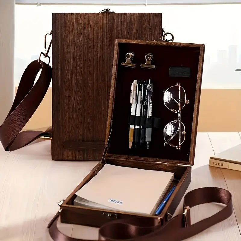 wooden journaler/ writer box (ML0422)