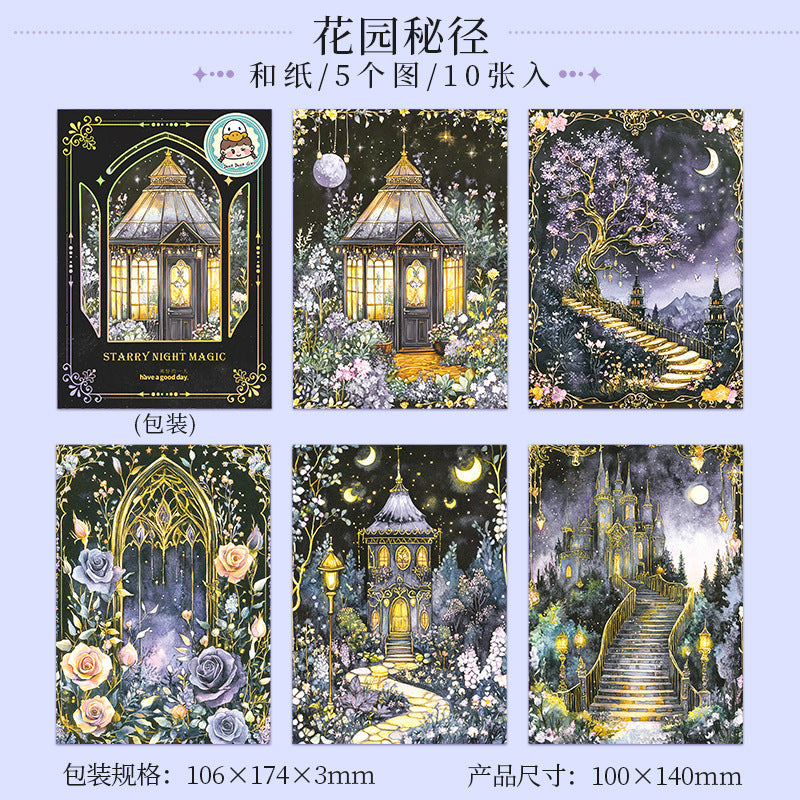 10pcs washi-sticker pack (MLS25041803)