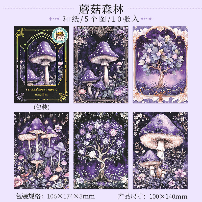 10pcs washi-sticker pack (MLS25041803)