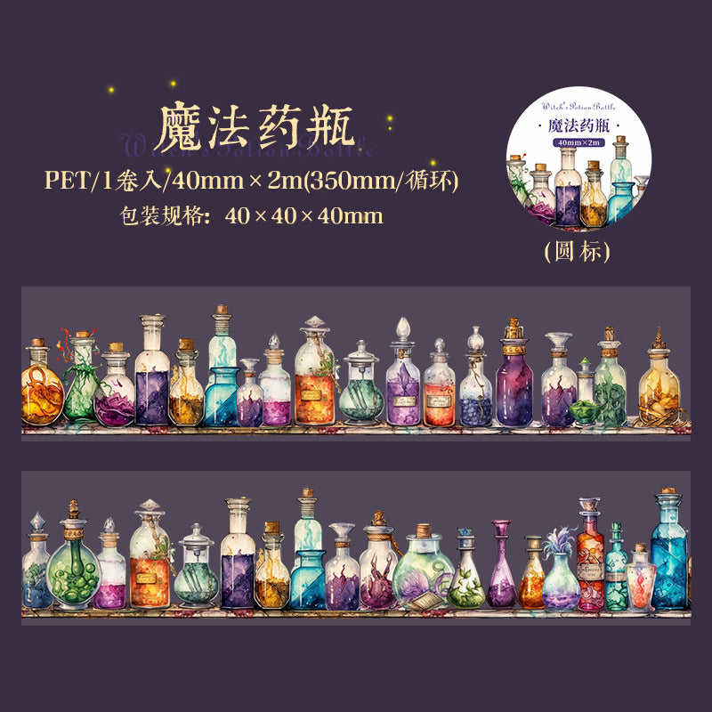 1 roll witches bottle PET-tape (MLT25053008)