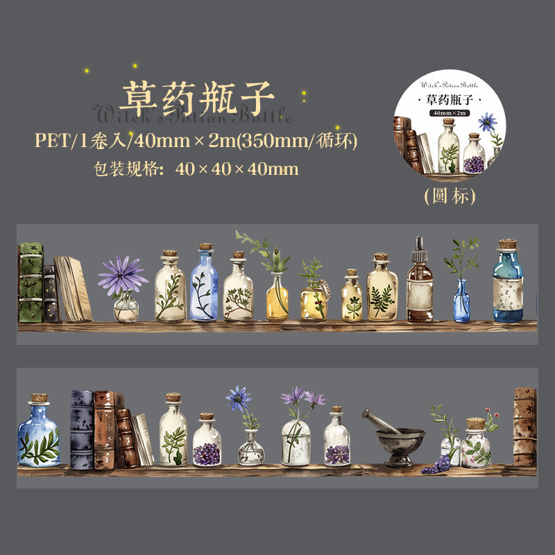 1 roll witches bottle PET-tape (MLT25053008)