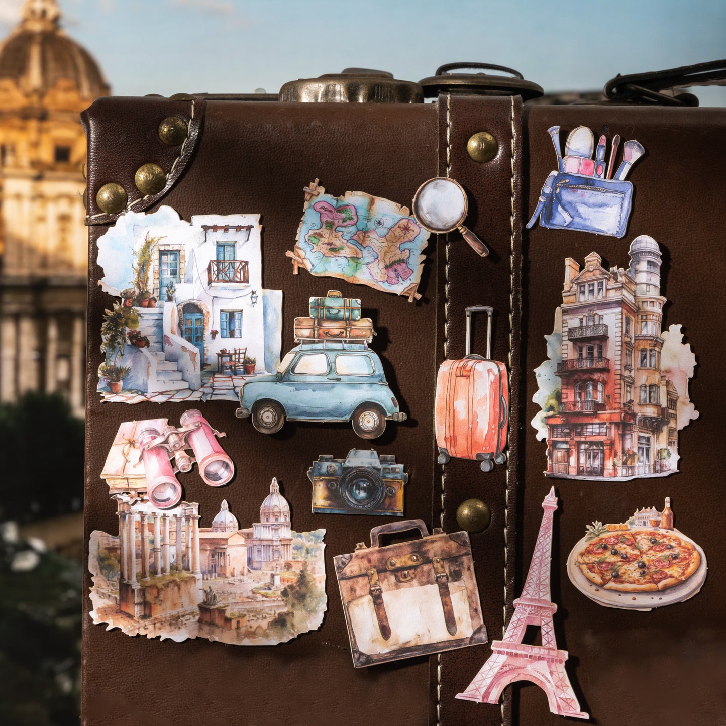 20pcs traveling sticker pack (MLS25060405)