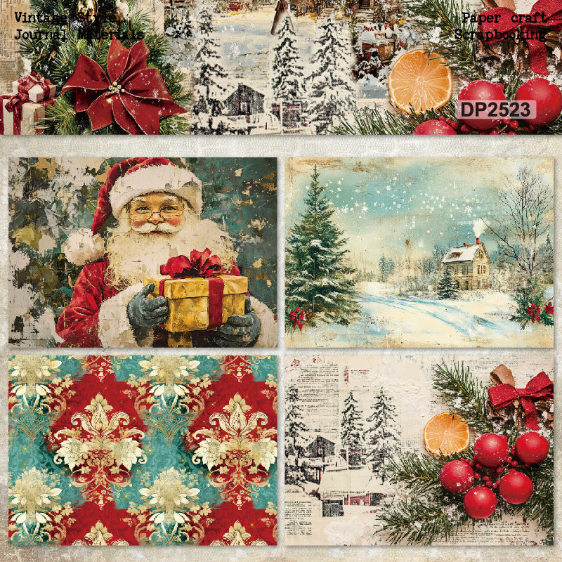 8pcs A5 size x-mas paper pack (MLP25062007)