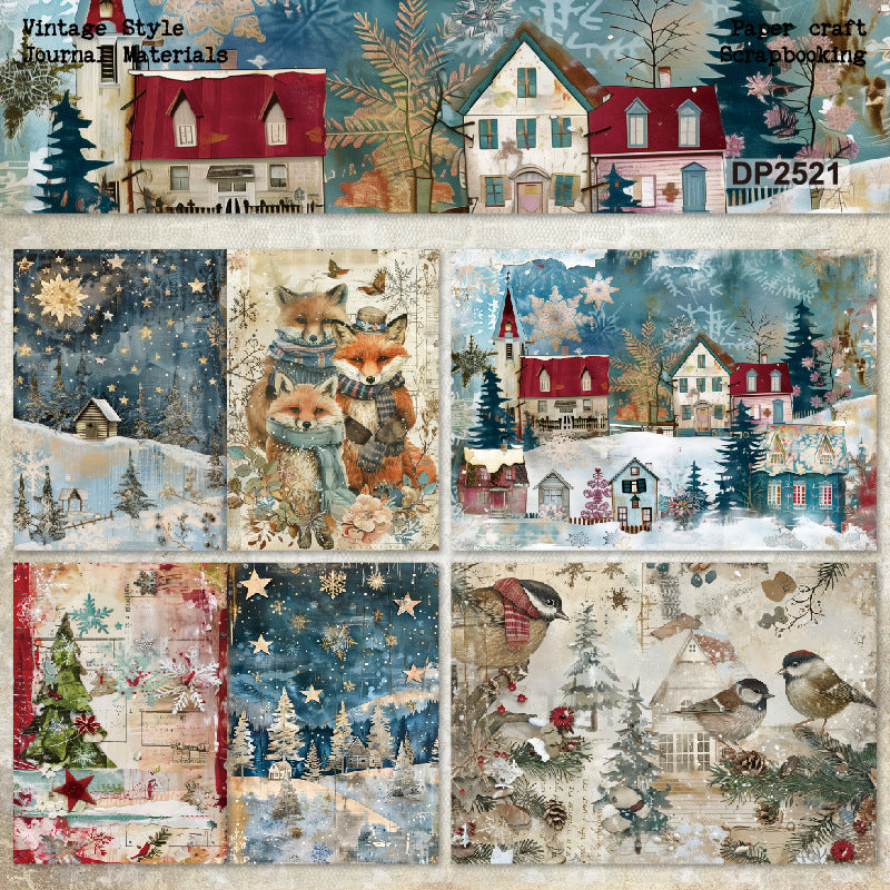 8pcs A5 size winter paper pack (MLP25062009)