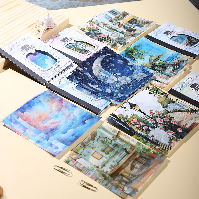20pcs nature sticker book (MLTZB25051203)