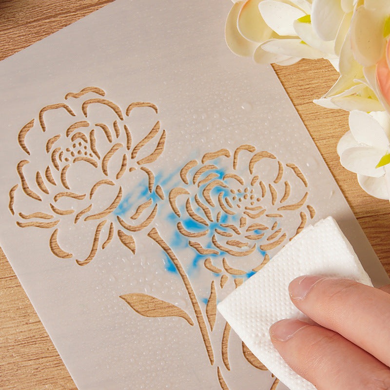 4pcs flowers stencil (MLB25062702)