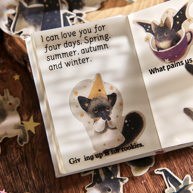 100pcs animal sticker tin box (MLS25060401)
