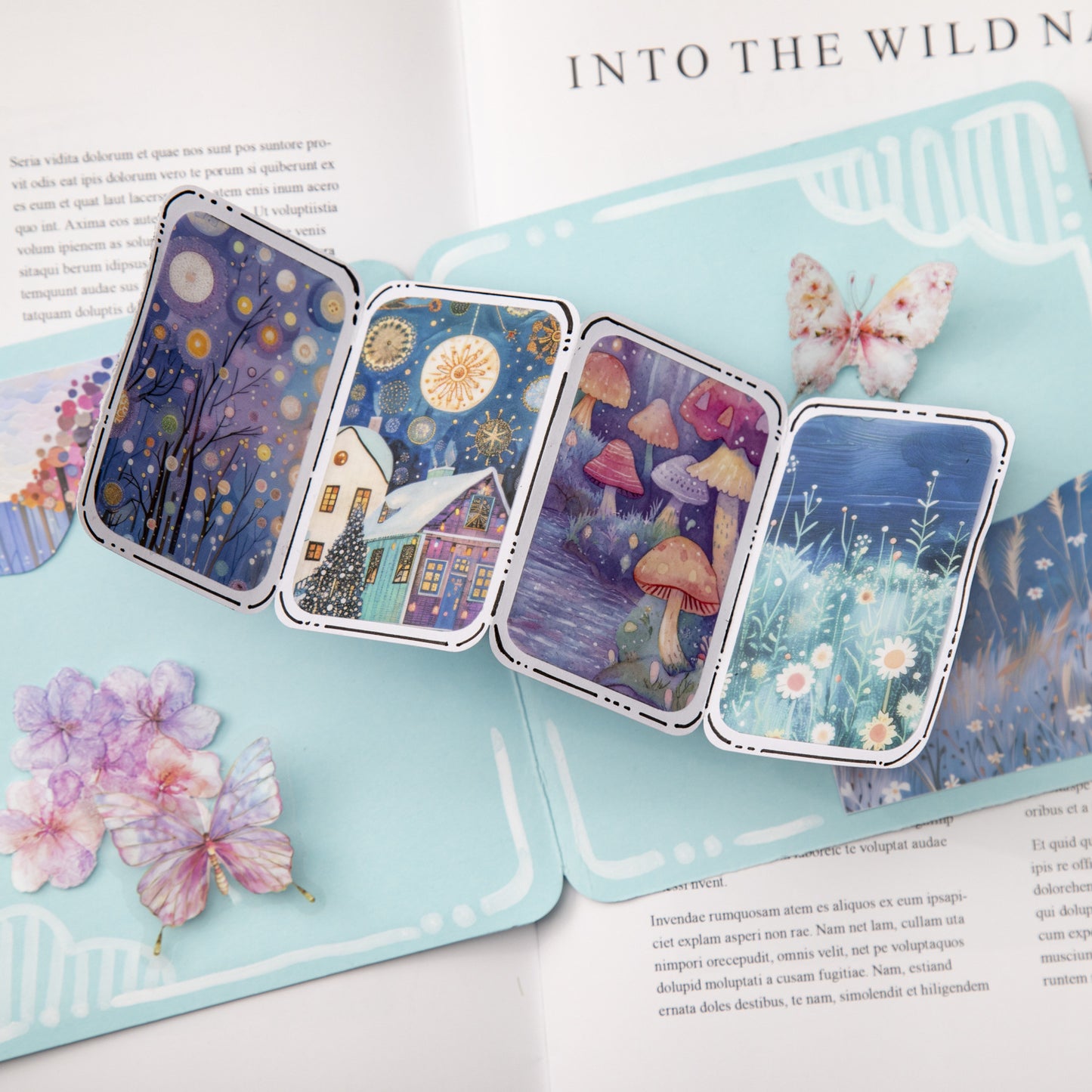 10pcs secret realm fantasy sticker pack (MLS25052406)