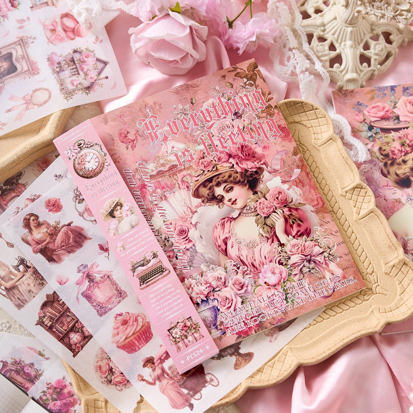 24pcs WASHI sticker book (MLTZB25062709)