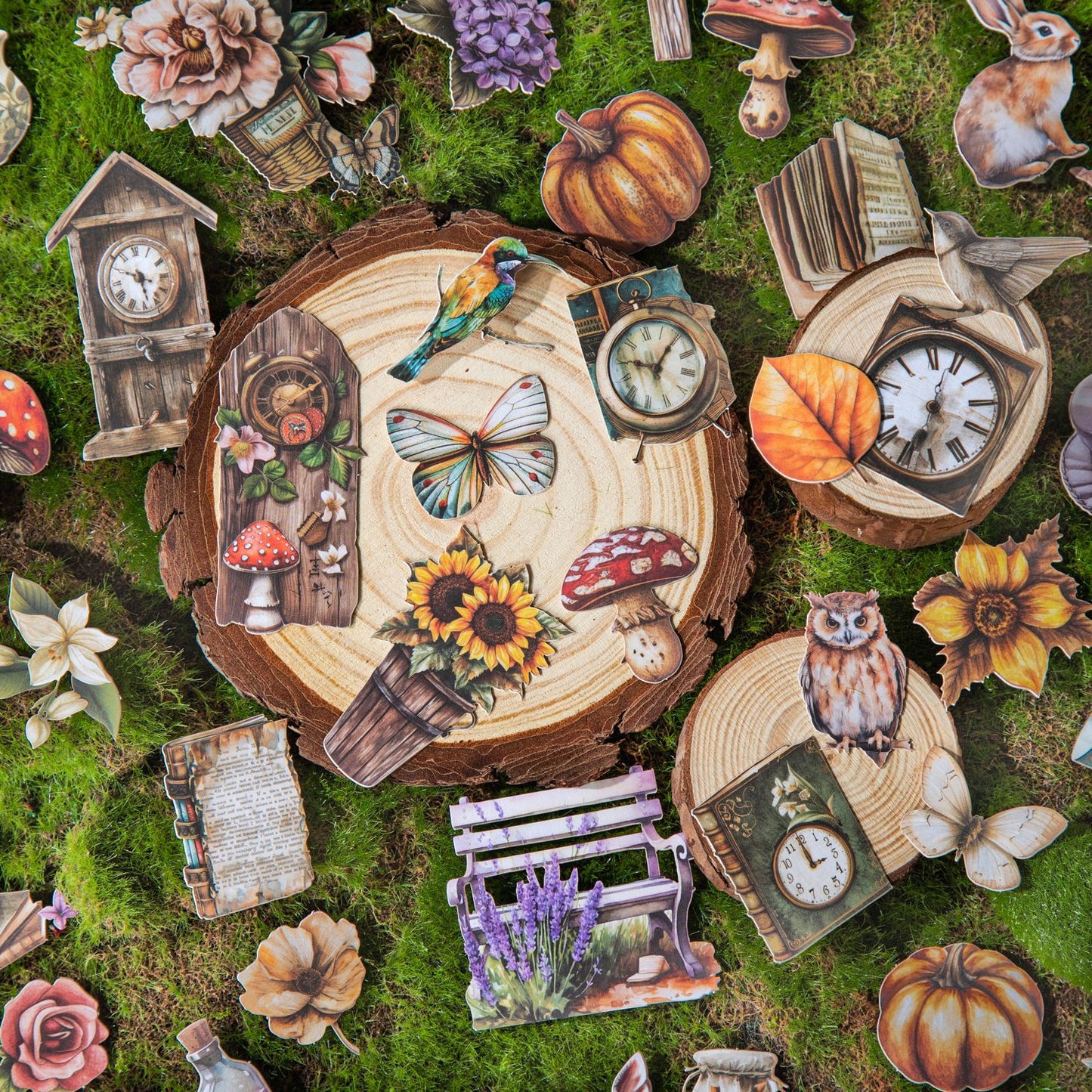 25pcs forest sticker pack (MLS25060605)