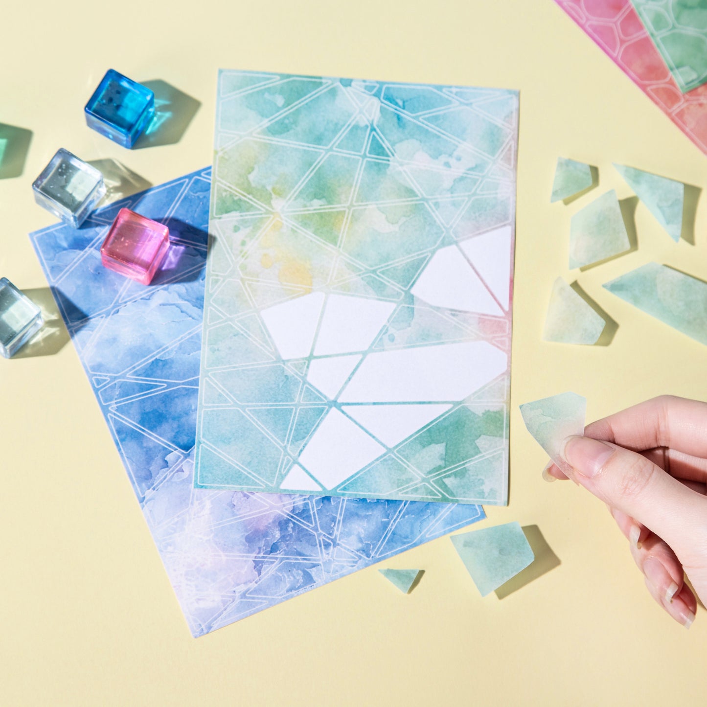 5pcs puzzle sticker pack (MLS25053003)