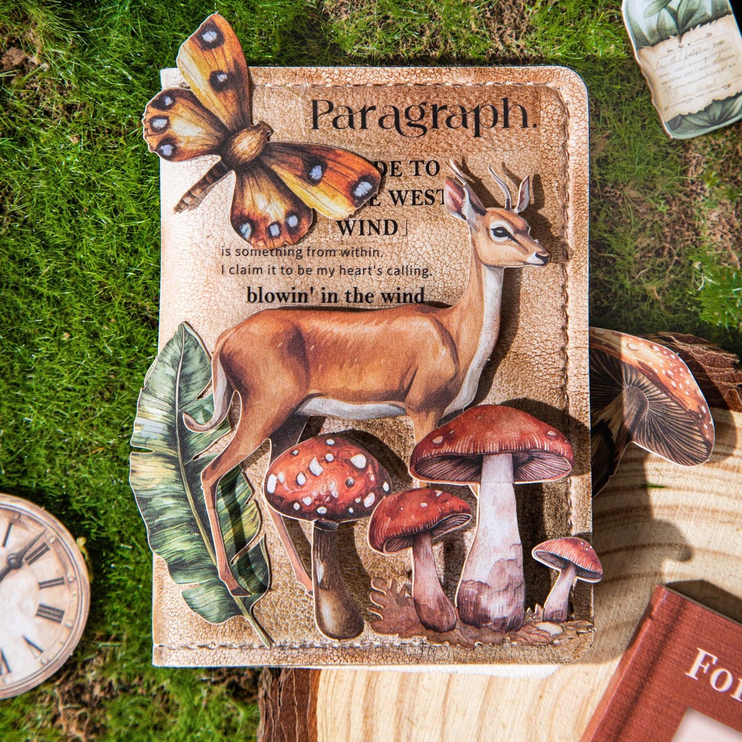 25pcs forest sticker pack (MLS25060605)