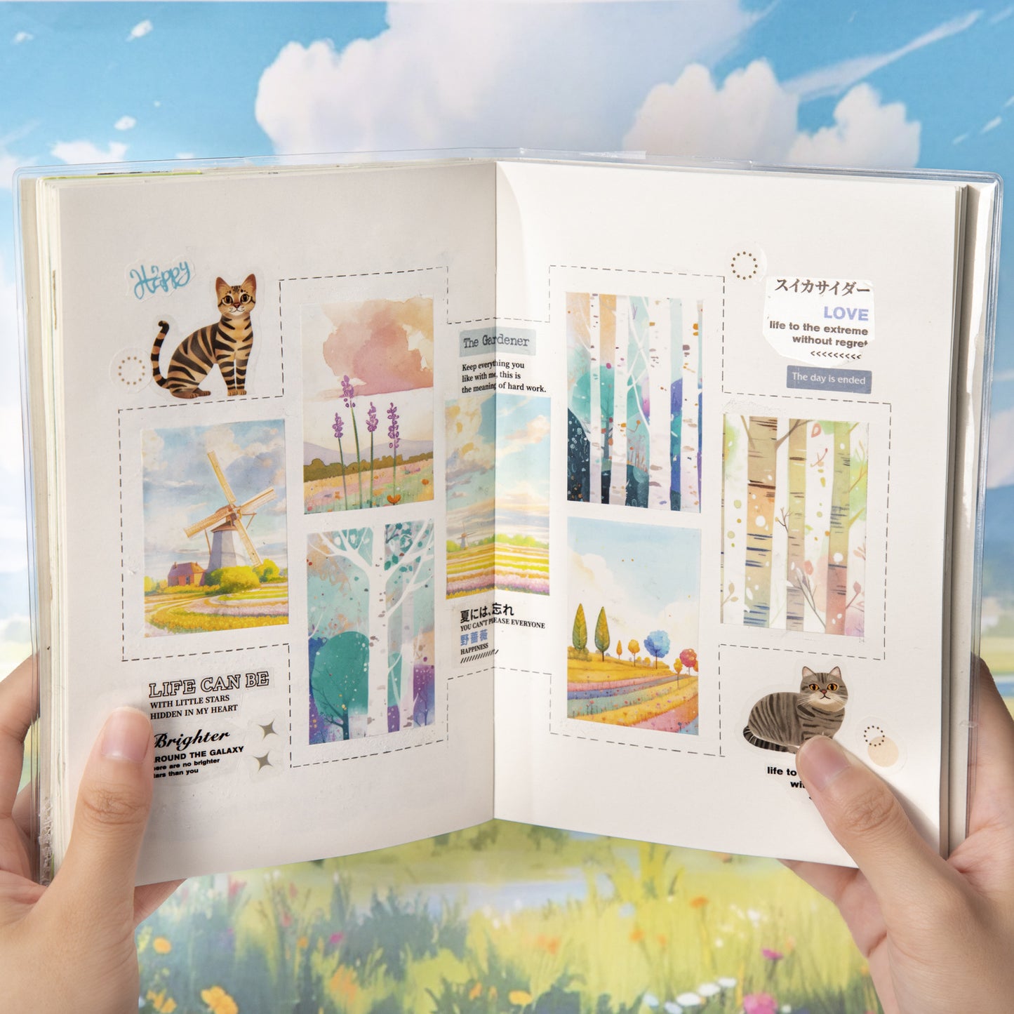 10pcs secret realm fantasy sticker pack (MLS25052406)