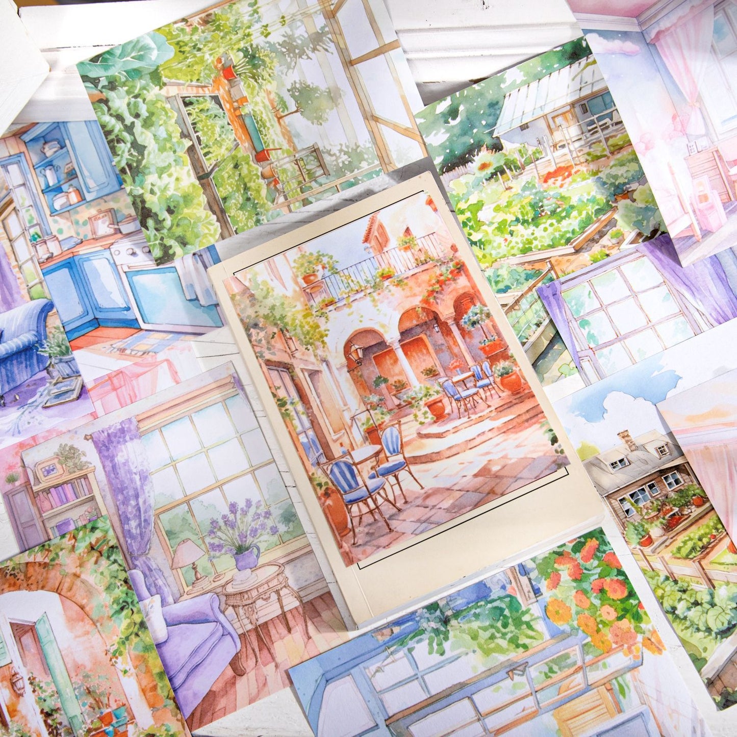 10pcs cure home washi-sticker pack (MLS25061706)