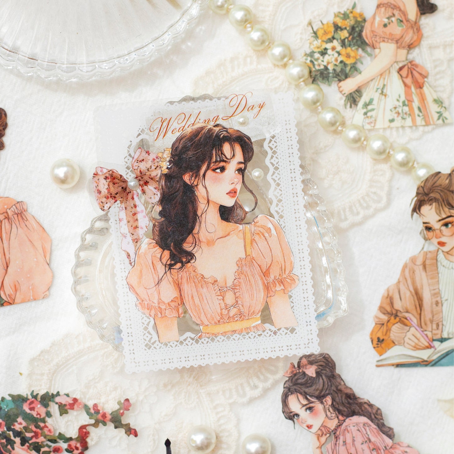 15pcs romantic life sticker pack (MLS25052805)