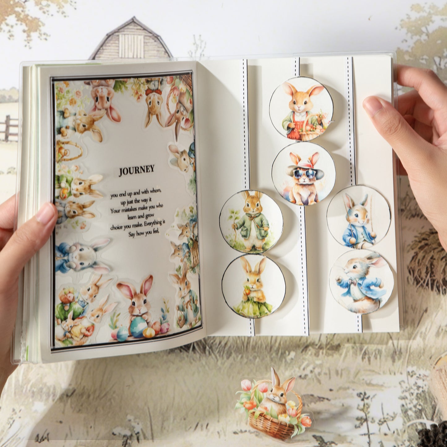 20pcs PETER RABBIT sticker pack (S25040208)