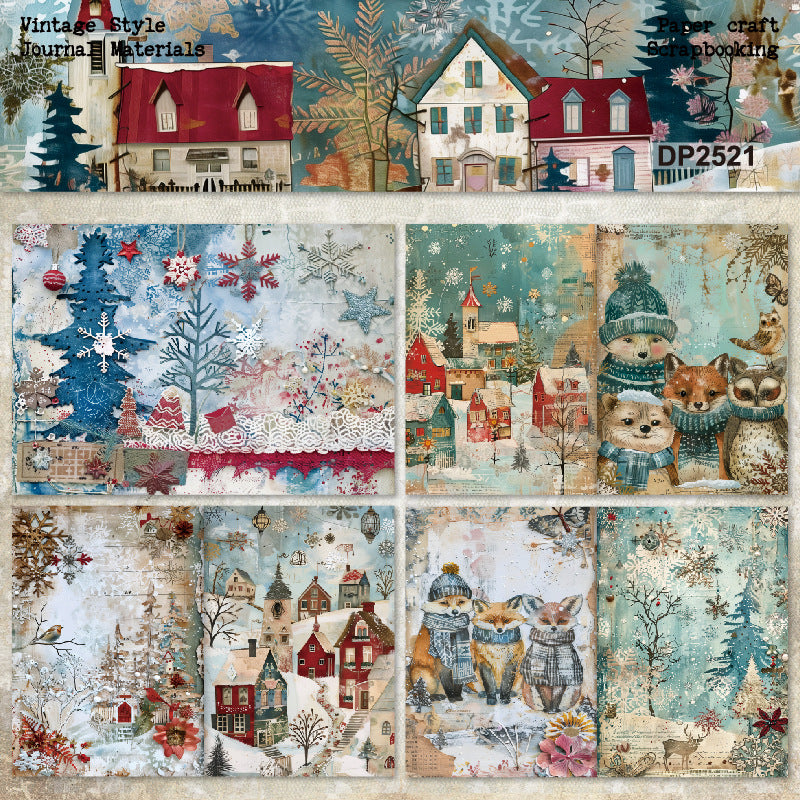 8pcs A5 size winter paper pack (MLP25062009)