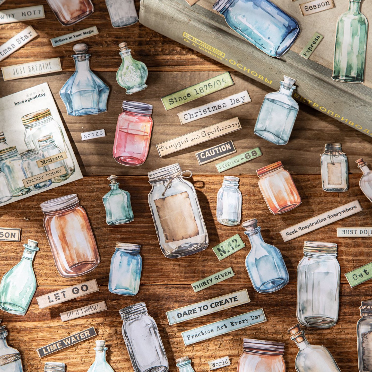 25pcs bottle sticker pack (MLS25041801)